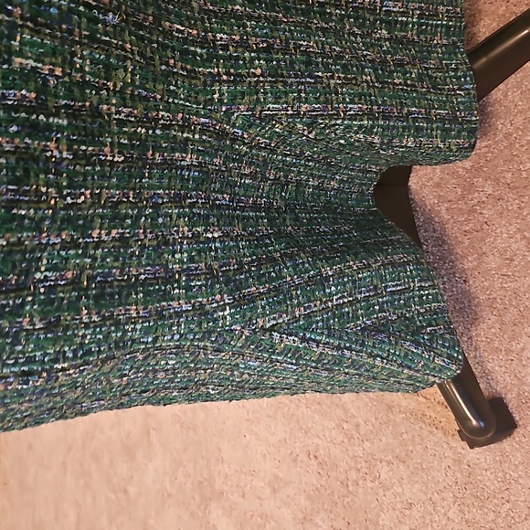 STYLEWE Teal Tweed Skirt Suit - Picture 4 of 7
